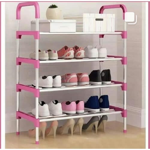 Modish Steel Shoe Rack