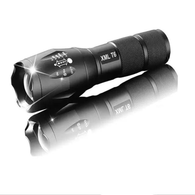 Tactical Security Rechargeable Flashlight - Waterproof