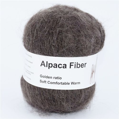 Alpaca Mohair Yarn Long Plush Thick Crochet Wool Yarn For Knitting Scarf  Baby Chunky Knit Sweater Summer Winter Thread-22
