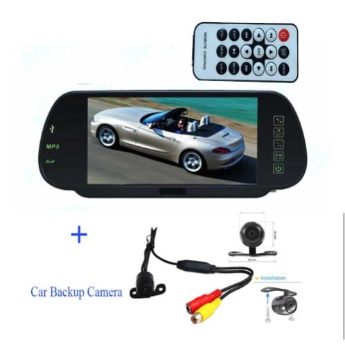 7'' Rear View Mirror Monitor For Car