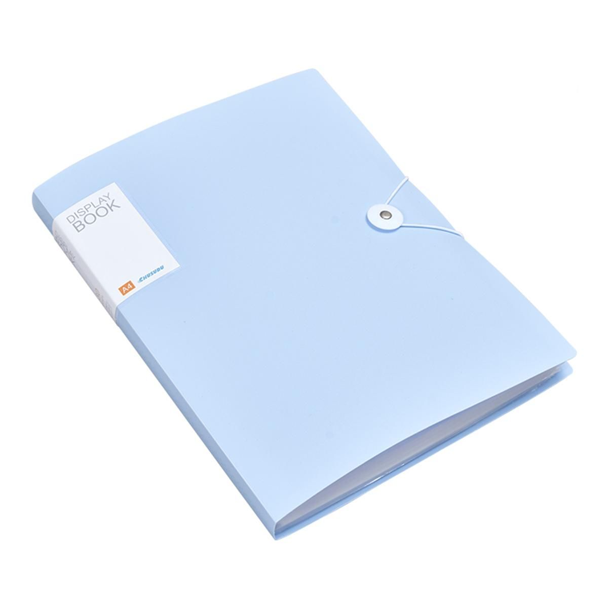 A4 Display Book - File Folders, Blue Project Management Folder