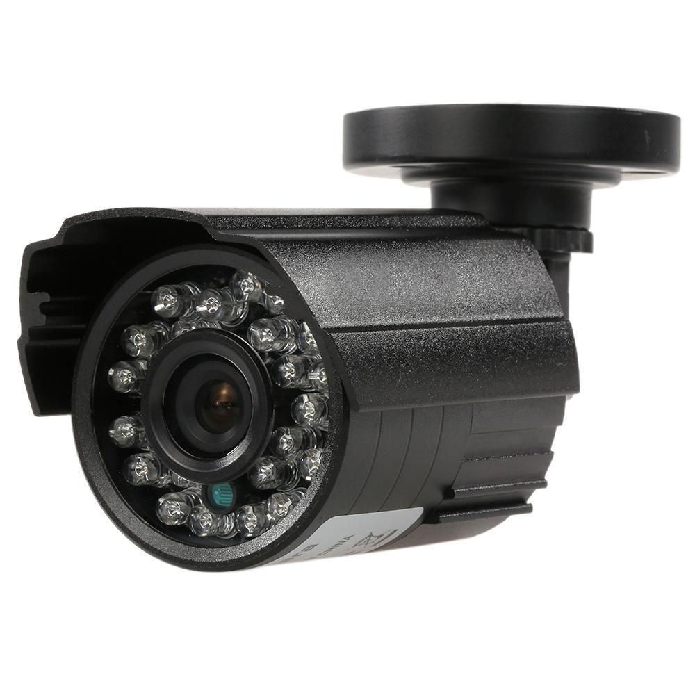 1200TVL CCTV Camera 24 IR Lamps Night Vision 1/3'' CMOS IR-CUT Waterproof For Home Security