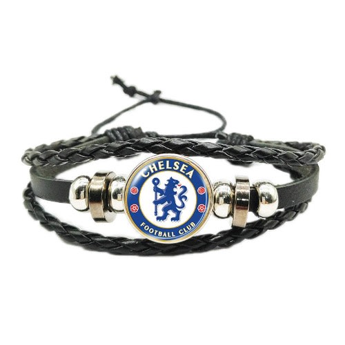 Customized Braided Chelsea Leather Bracelet