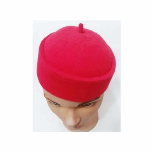 Kids Traditional Cap - Red