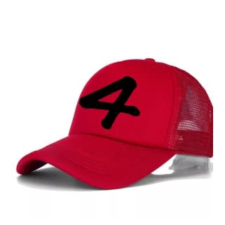 Smart Red Face Cap