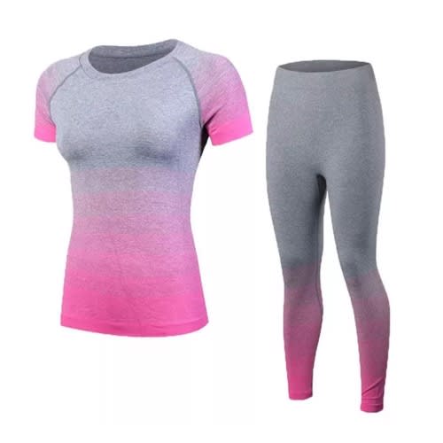 2 In 1 Women's Yoga Gym Set