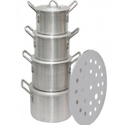 Aluminum steamer Stock Pot - 5 Sets