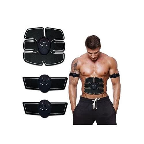 Six Pack EMS Muscle Toning Stimulator - Black