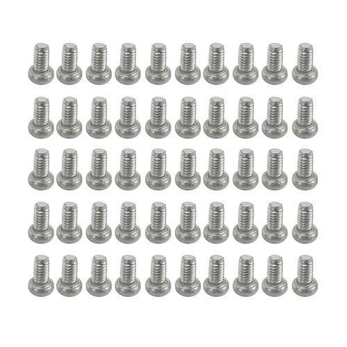 60pcs M2 X 4mm 304 Stainless Steel Phillips Round
