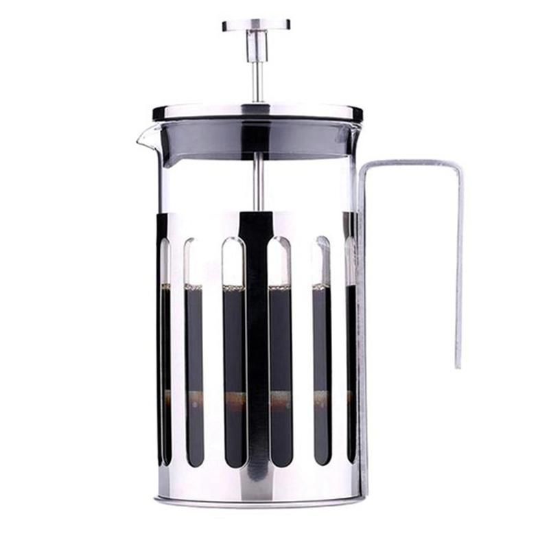 French Presses Vertical Lines Coffee Pot Maker Kettle Tea