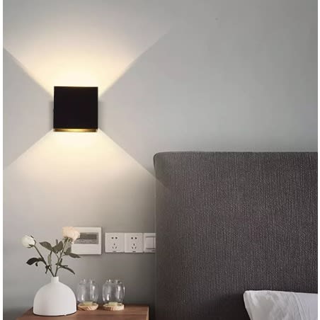 Led Wall Light Decor - Black