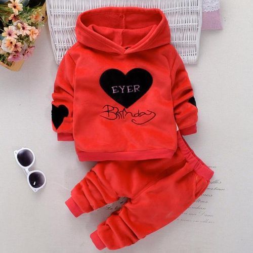 Winter Warm Baby Girls Clothing Set