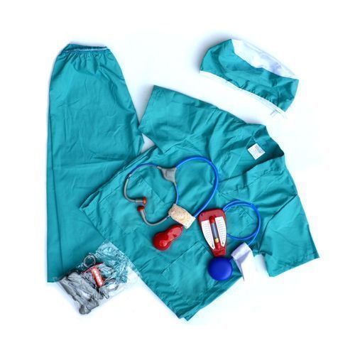 Kids' Surgeon Career Costume Set -Doctor Profession Dress