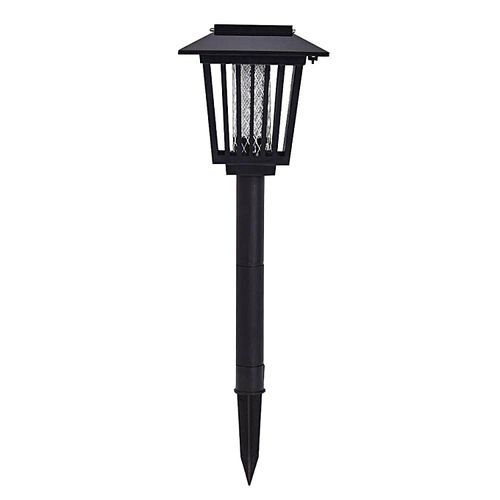 Mosquito Insect Zapper Accent Kill Bugs Killer With Solar LED Garden Light Lamp