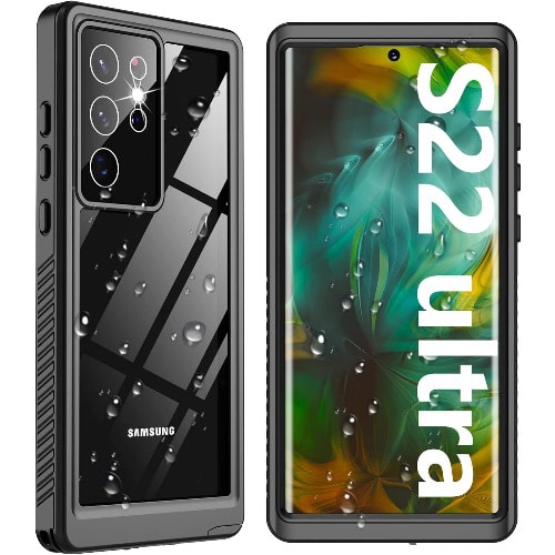 Samsung Galaxy S22 Ultra Waterproof Case With Built-in Screen Protector