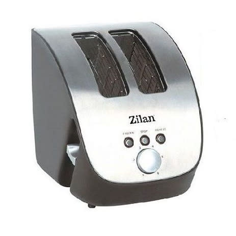 Metal Bread Toaster Machine - 2 Slot + Free 2pcs Milo Sachet