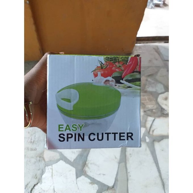 Easy Spin Vegetable And Fruit Cutter