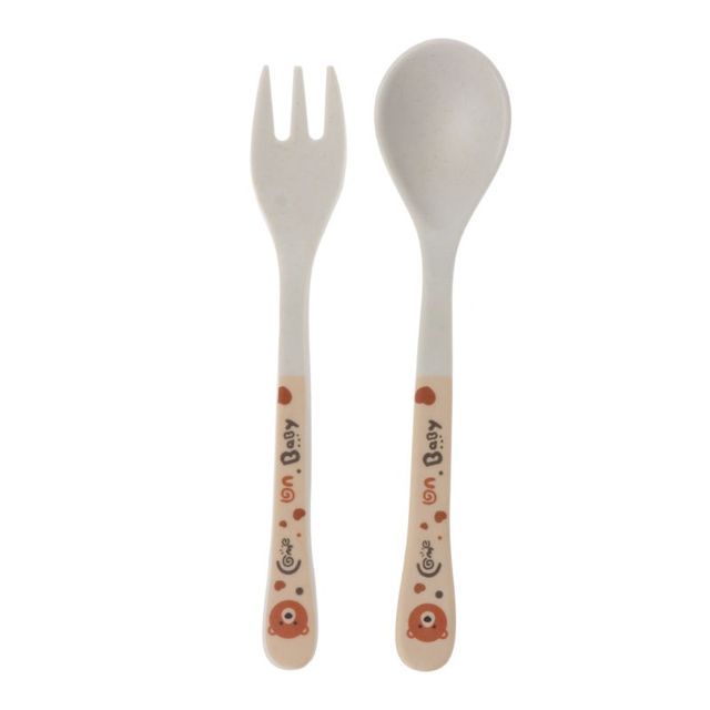 2pcs/Set  Protection Creative Cute Spoon Fork