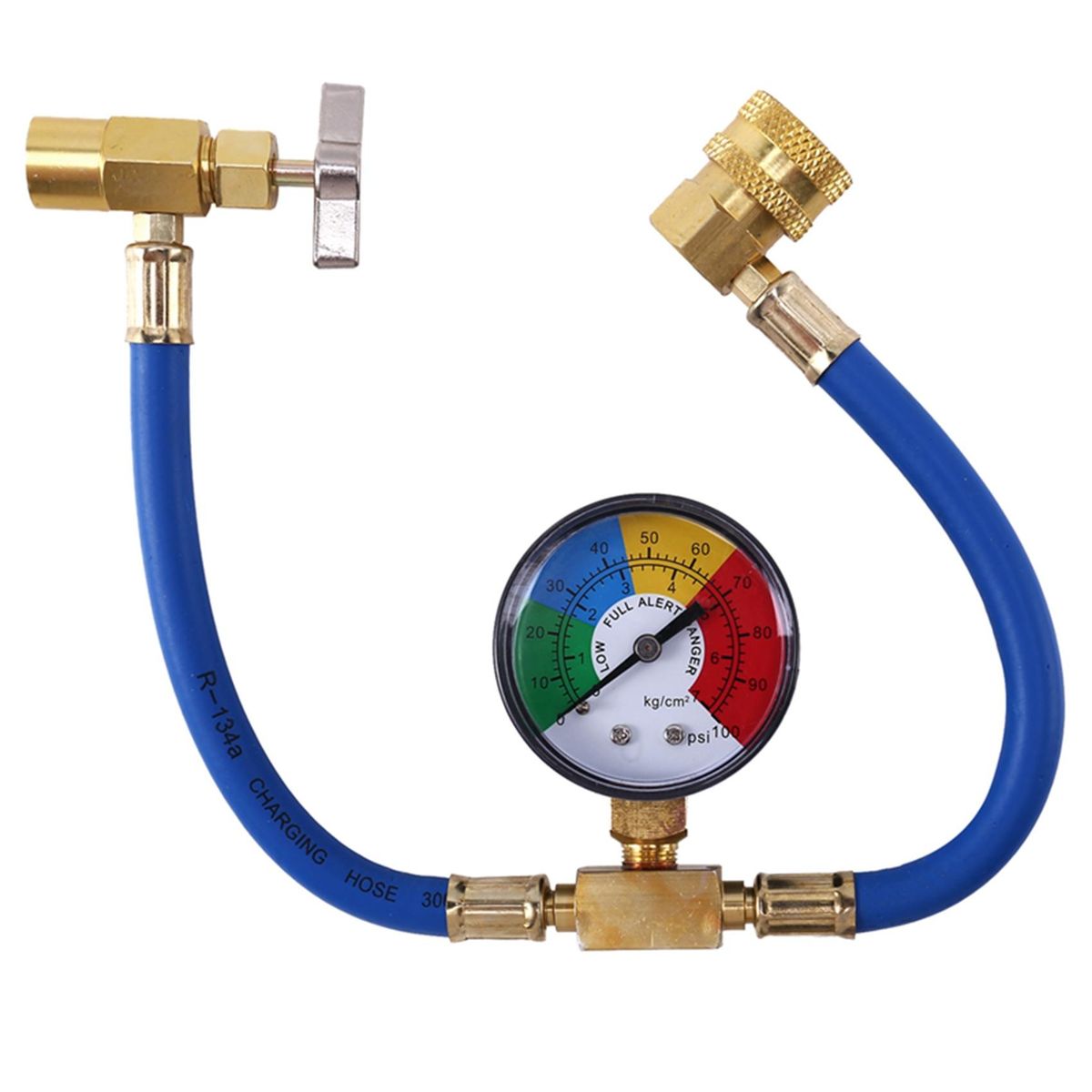 R134A Car Ac Refrigerant Charge Hose Kit Recharge Hose With