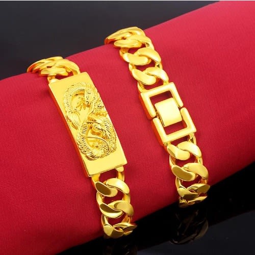 Dragon Face Cuban Bracelet