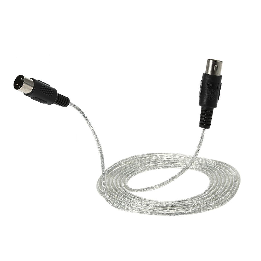 3m / 10ft MIDI Extension Cable 5 Pin Plug Male To Male