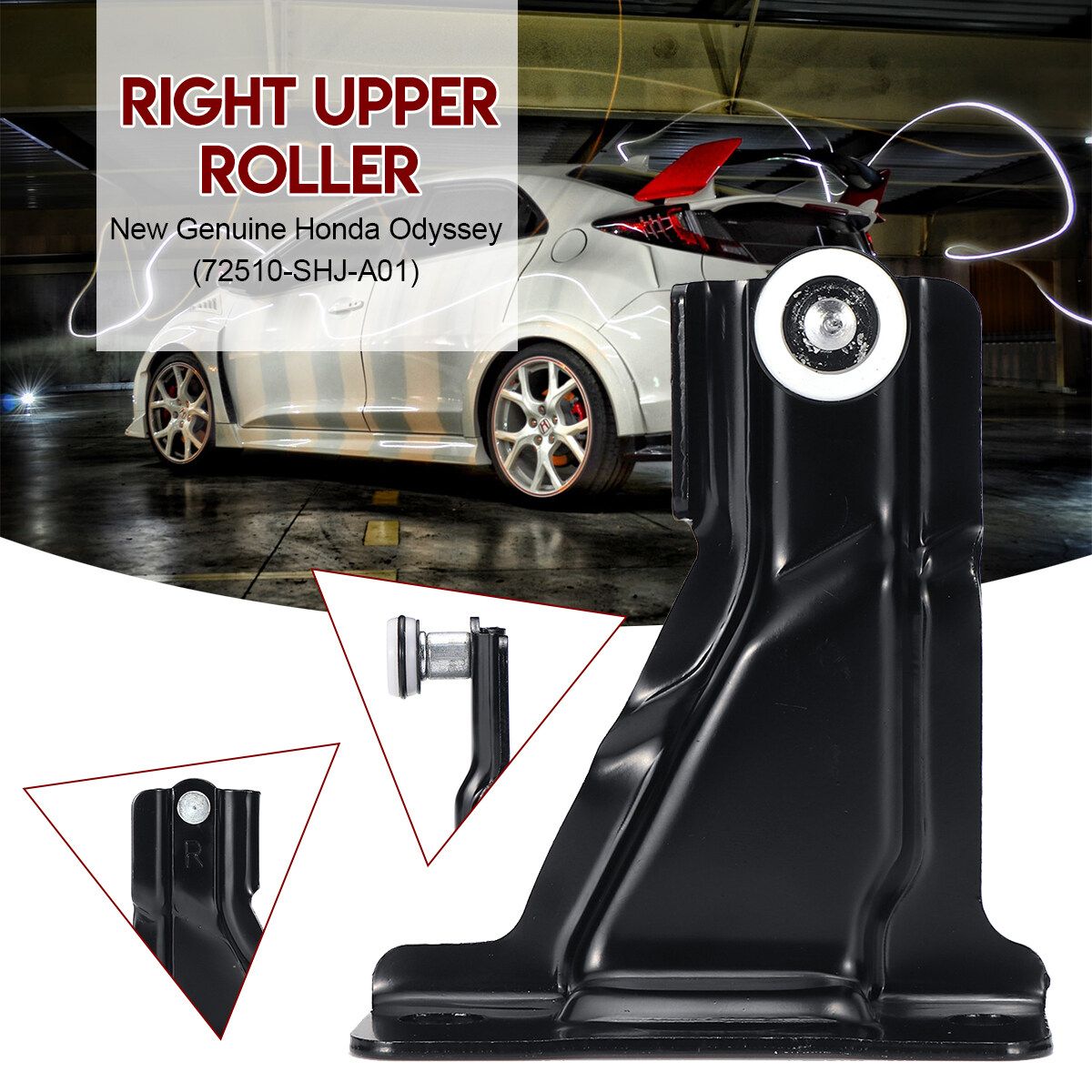 Sliding Door Right Upper Rollers For Honda (05-10) 72550-SHJ-A01 Right