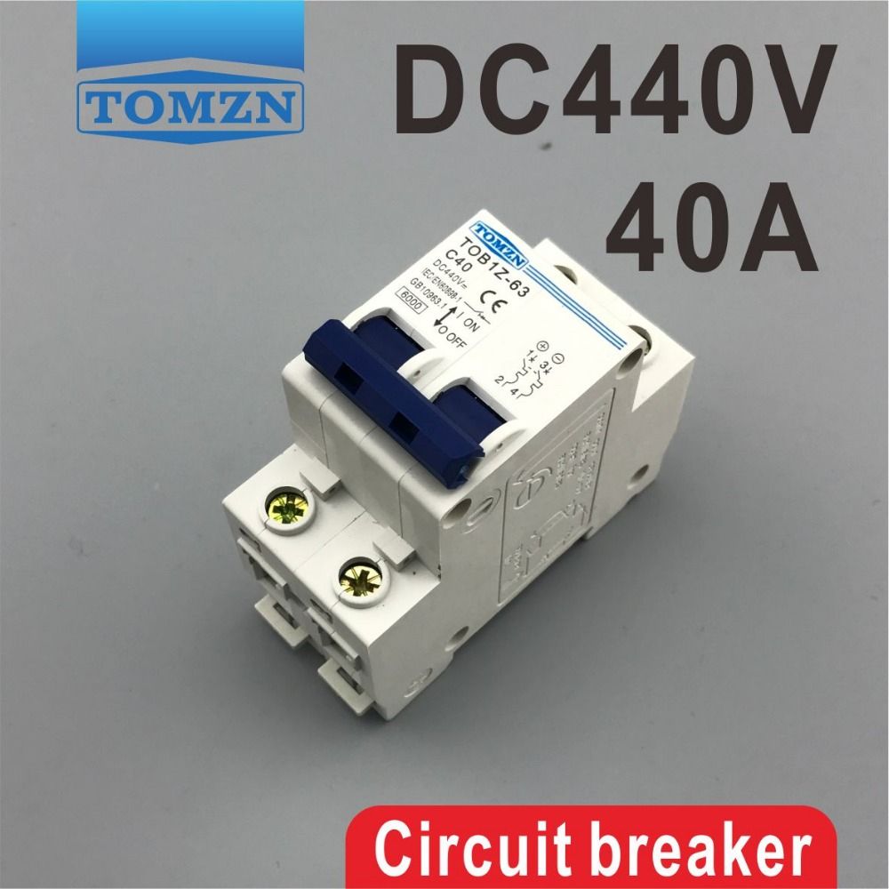 DC 2P 440V Breaker 40A Circuit