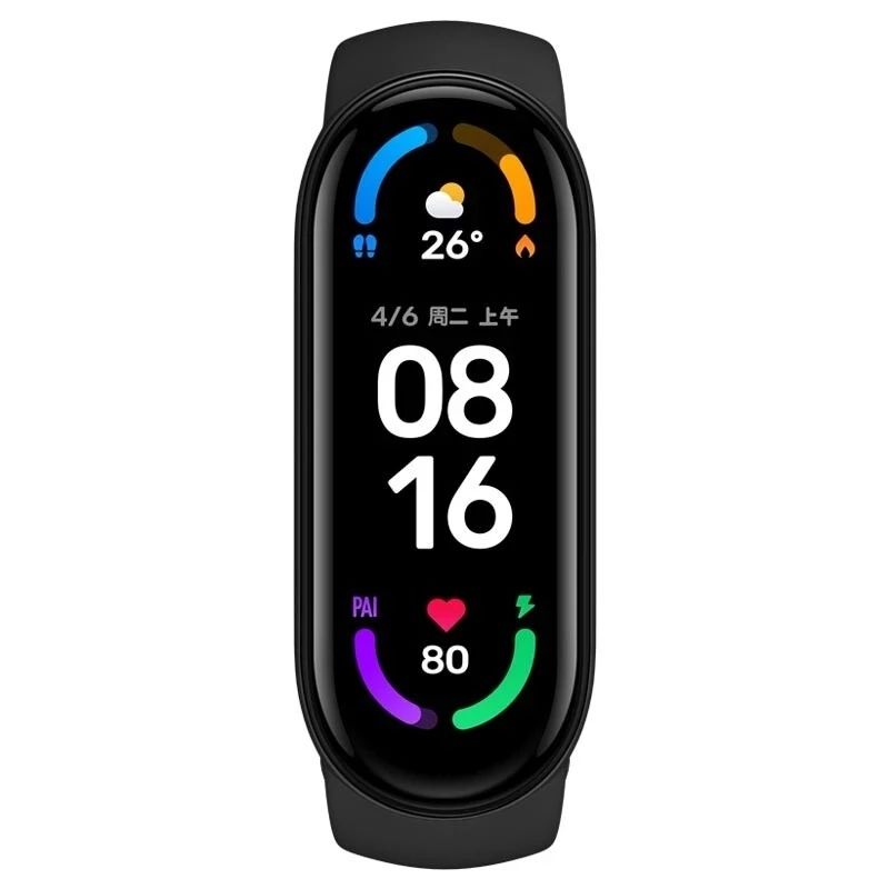 New 2021 BAND 6 Fitness Tracker Heart Rate Bluetooth Watch
