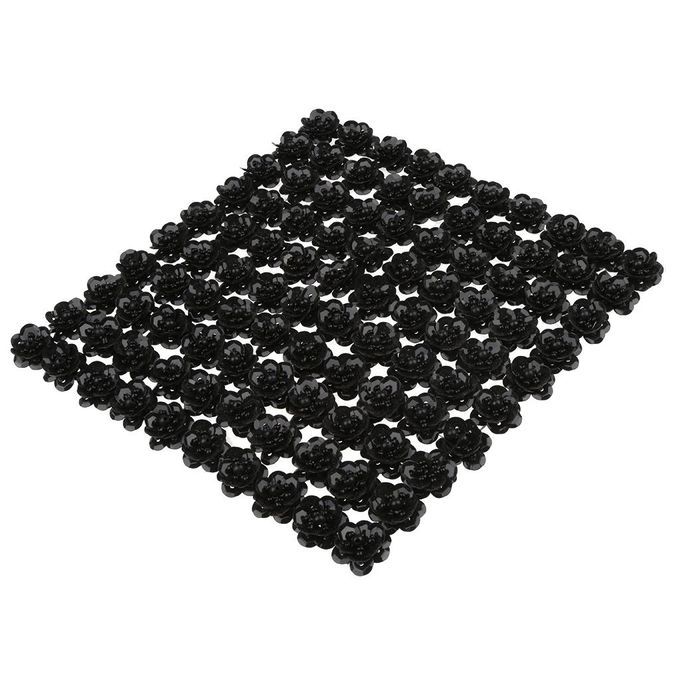100pcs/Set Cupped Sequins Beads Flower For Sewing Decoration DIY Black