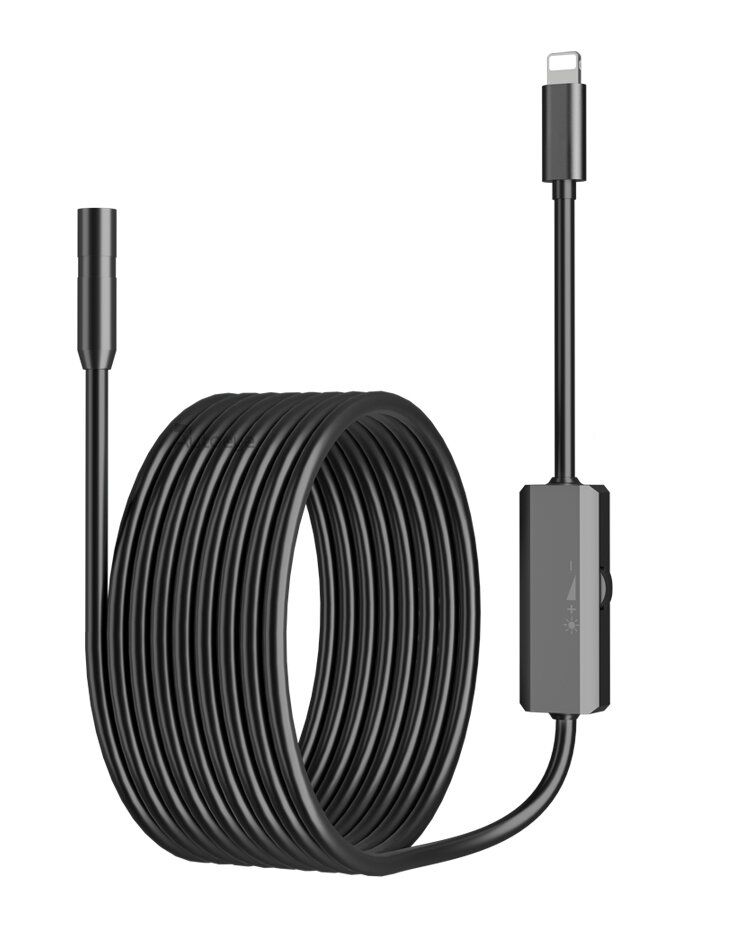 IOS Soft LineEndoscope Camera For IPhone APPLE 8MM Cars