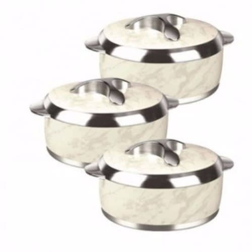 Set Of 3 Hot Pot Casserole Set