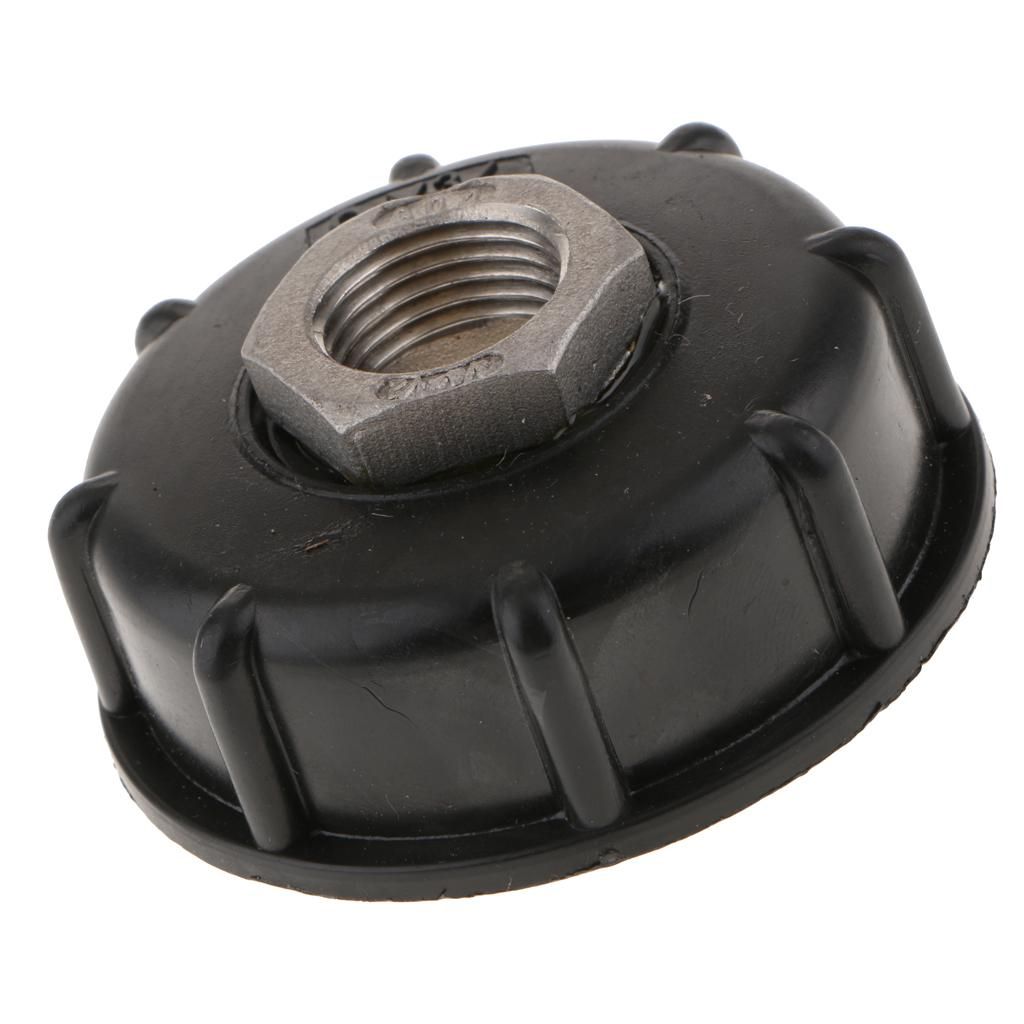 IBC Tank Cap Adapter 60mm Coarse Thread To 1/2" Outlet Garden Hose