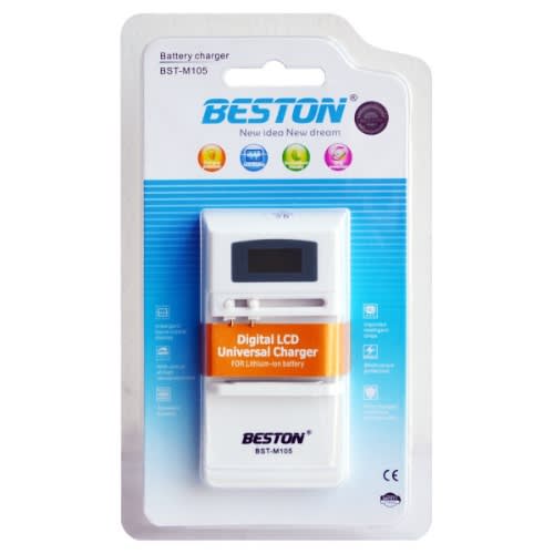 Beston Camera Charger With Digital LCD For Li-ion Battery