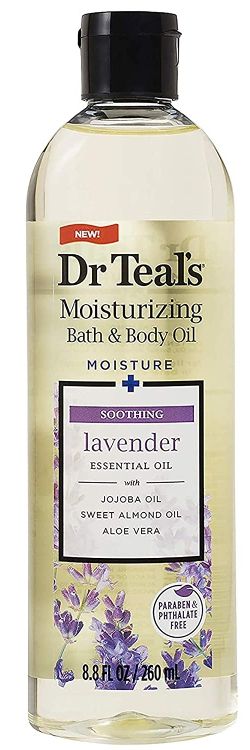 Eucalyptus Moisturizing Bath & Body Oil With  Smoothing Lavender Oil