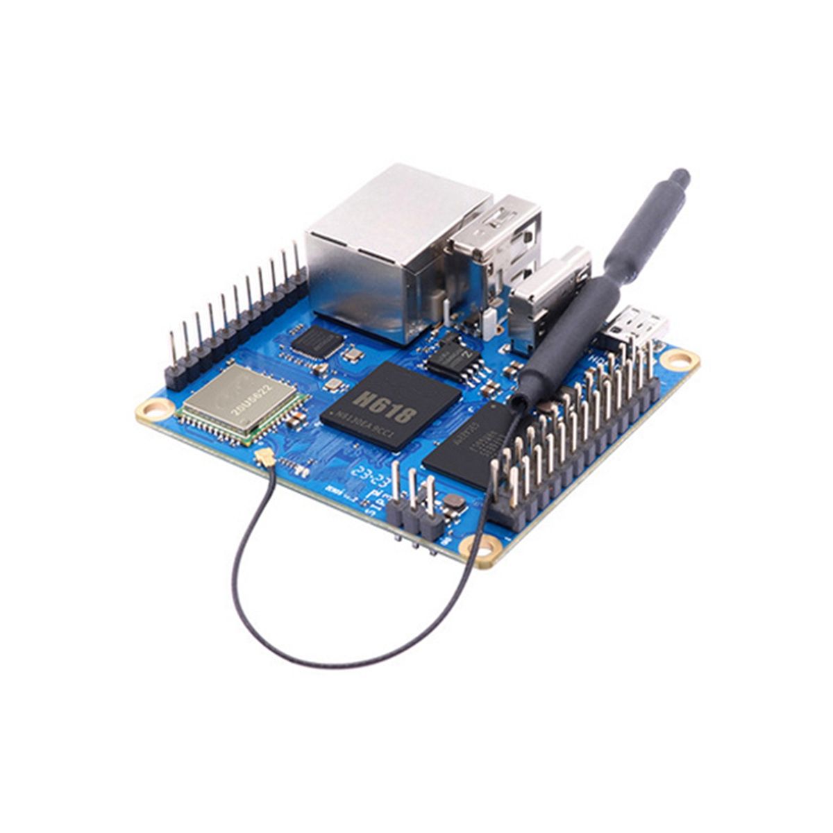 For Zero 3 Development Board 4GB RAM H618 WiFi5+BT 5.0 Gigabit LAN for Android 12 Debian12 with EU Plug