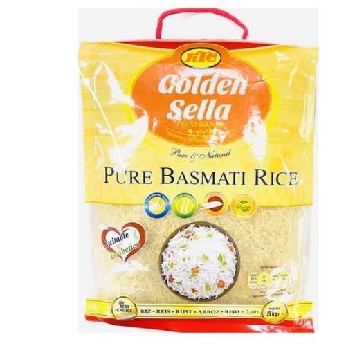 Golden Sella Pure Basmati Rice- 5kg xCarton Of 4