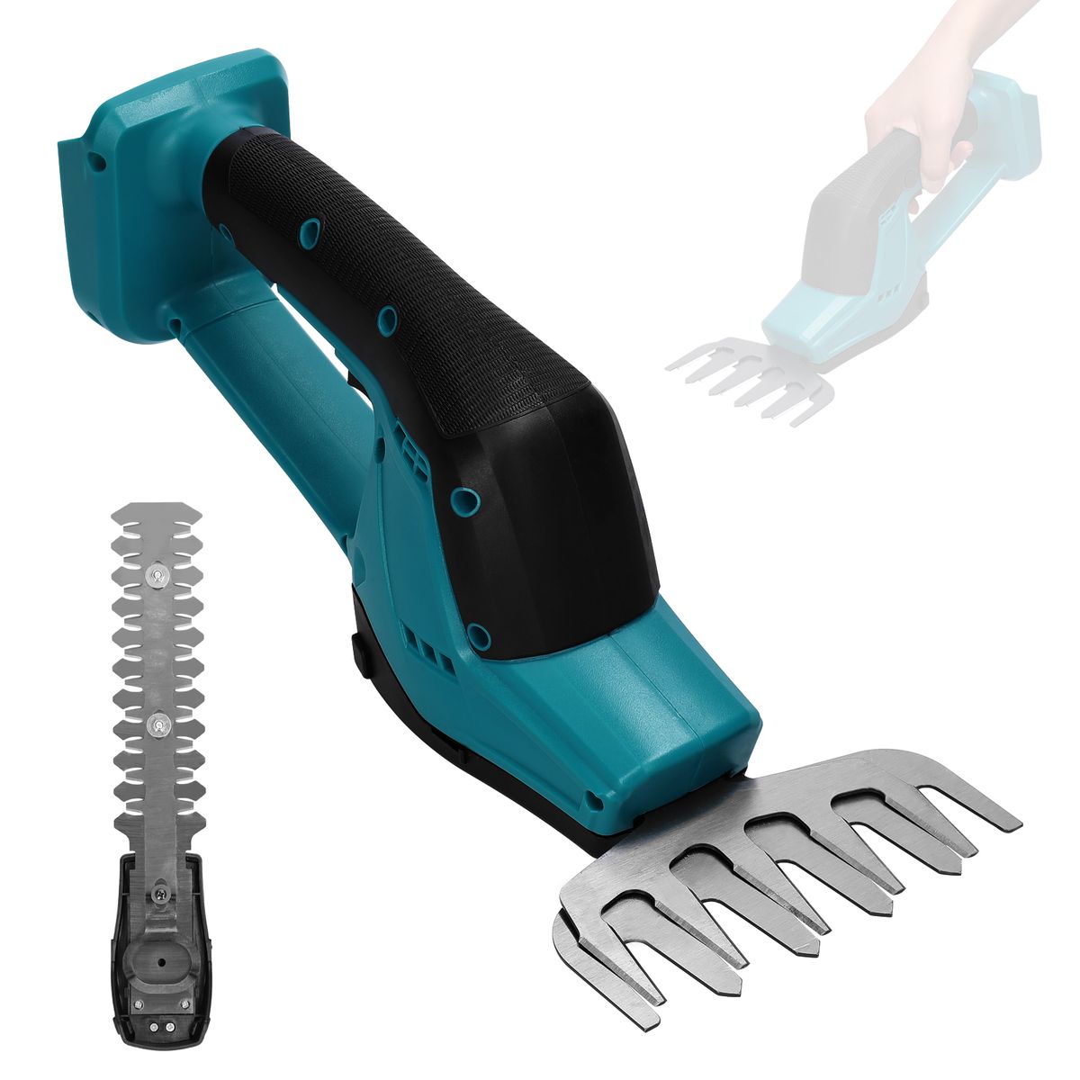 Cordless Hedge Cutter Electric Grass Trimmer Garden Branch