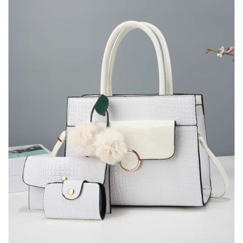 White  Ladies  Stylish Hand Bag