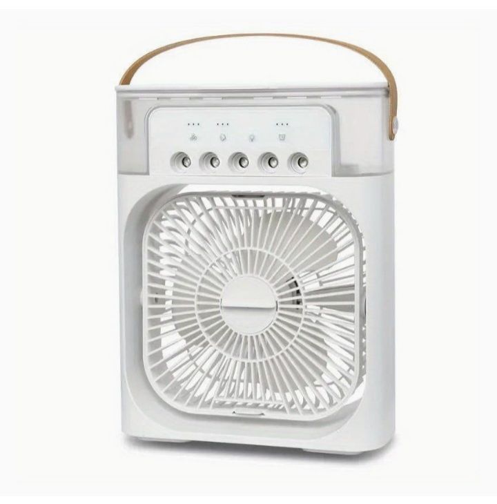 1pc Portable Air Conditioner Fan, Air Cooler & Humidifier