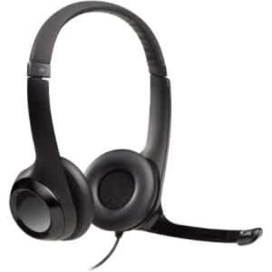 USB Headphones Noise Cancellation Headset H340