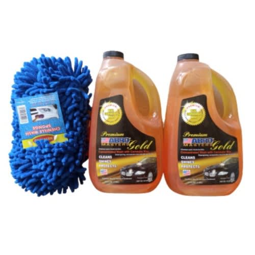 Car Wash And Wax - 1.82L - 2 Gallons And Sponge