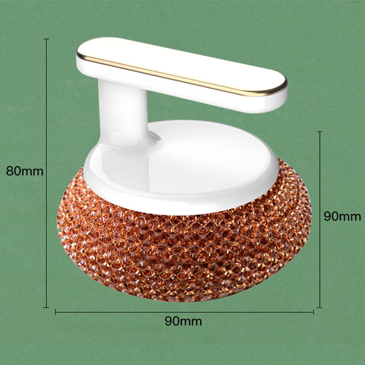 Multifunctional Pot Brush with Handle Removable Cleaning