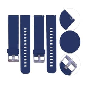 Silicone 20mm Strap For Samsung Watch 4 Classic/ Watch 4 - 40/42mm - Watch 3