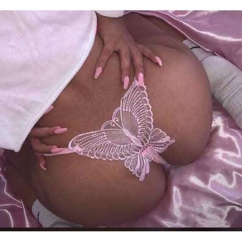 Butterfly Ladies G-string Panties - 4Piece