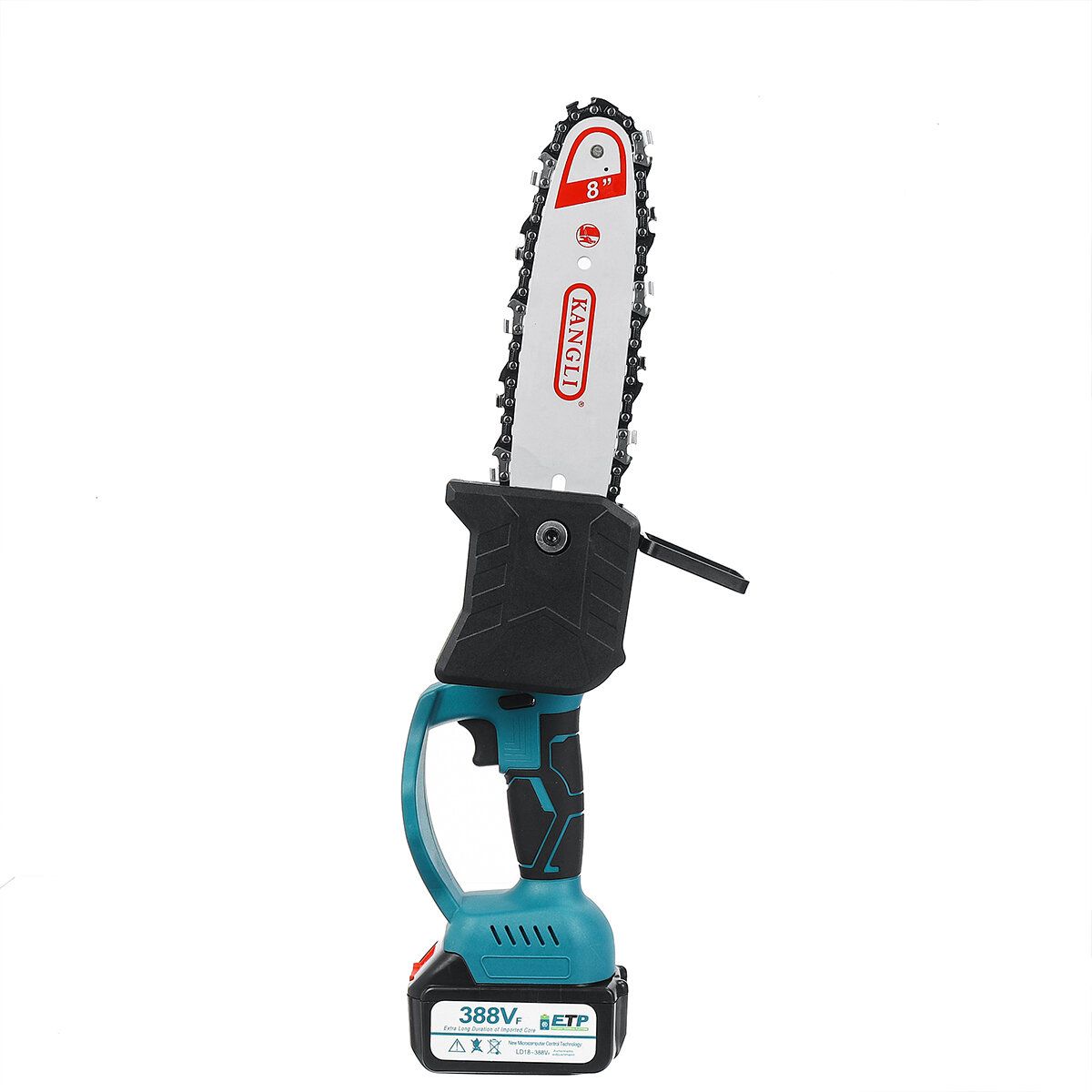 1500W 8inch Cordless Electric Chain Saw Brushless Motor