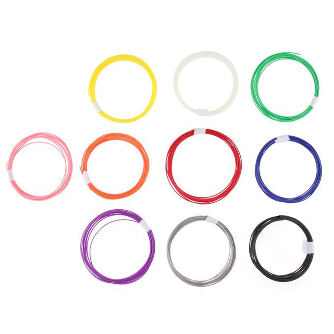 3D Printer Filament ABS 1.75mm For  And Print Pens 10Colors
