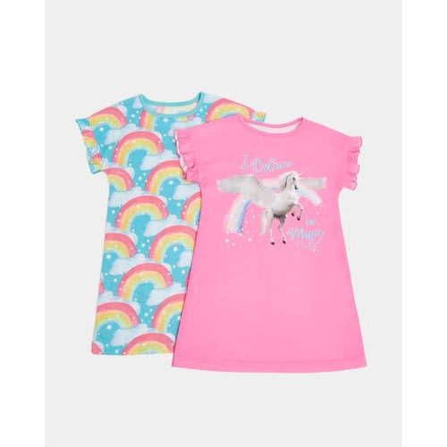 Unicorn Nightdress- Pack Of 2