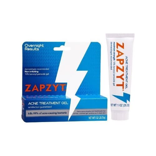 Zapzyt Acne Treatment Gel - 10% Benzoyl Peroxide | 28.35g