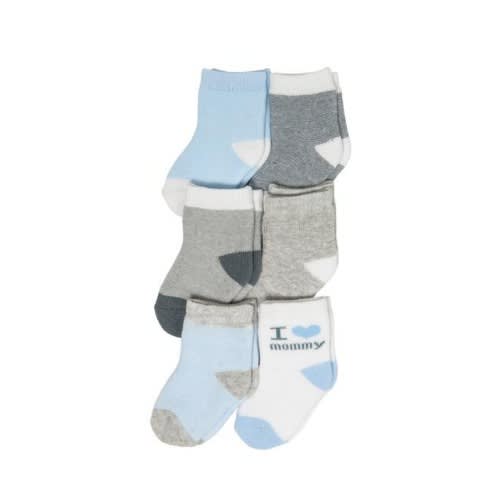 Child Of Mine Baby Boy Fashion Crew Socks -6 Pack.
