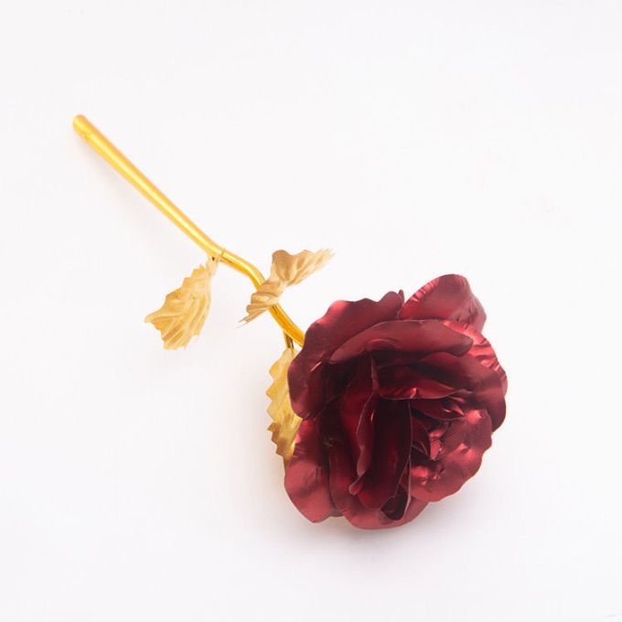 Gold Plated Rose Flower Valentine's Day Birthday Gifts